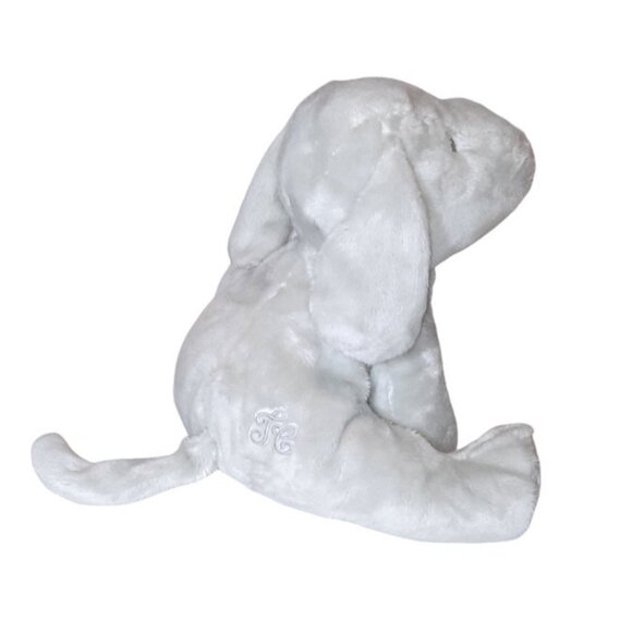 Tartine Et Chocolat Gray Dog Puppy Plush Stuffed BeanBag Toy 9" - Picture 3 of 7